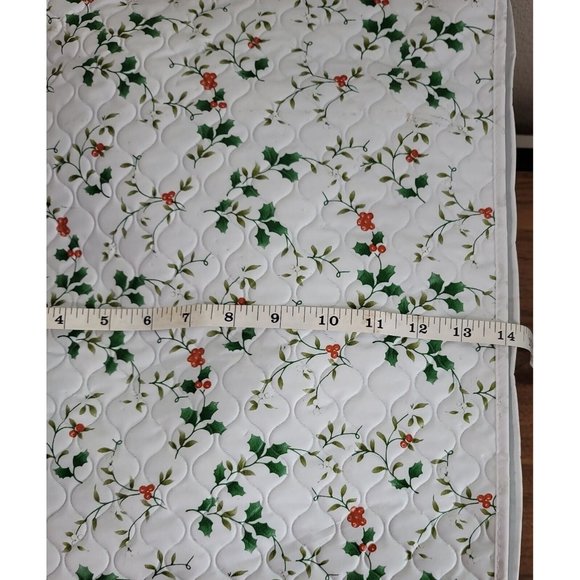 VTG Christmas Ornament Zip Storage Bags Christmas Holly Holiday Lillian Vernon - Picture 11 of 16